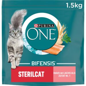 Purina ONE Trockenfutter Sterilcat Lachs 1.5 kg