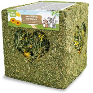 JR Farm Heuwürfel mit Blüten, gross