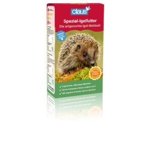 Claus Ergänzungsfuttermittel für Igel mit Fleisch