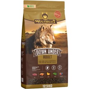 Wolfsblut Trockenfutter Canine Adult Down Under – Black Angus, 12.5 kg
