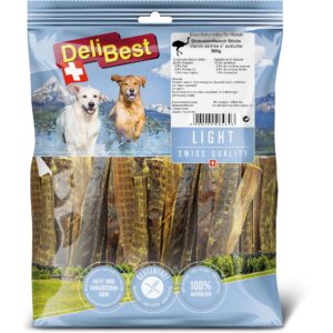 DeliBest Kausnack Light Straussen Sticks 500 g