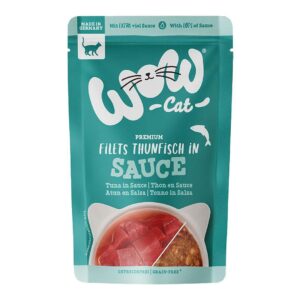 WOW Filet Thunfisch, Sauce, 85 g
