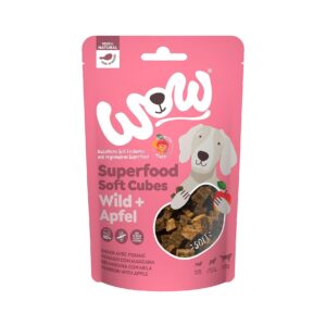 WOW Superfood Soft Cubes Wild mit Apfel, 150 g