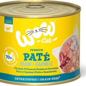 WOW Adult Paté Huhn & Garnelen 400 g
