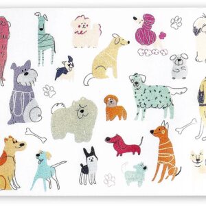 Tarhong Dogs 29.2 x 48.3 cm