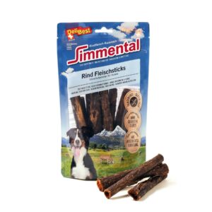 DeliBest Kaustange Simmental Rind Fleischsticks, 150 g