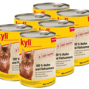 kyli Nassfutter Adult Sensitive, Breeders Nr. 3, 6 x 400 g