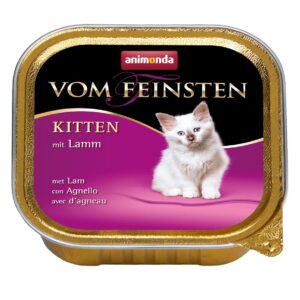 animonda Nassfutter Vom Feinsten Kitten Lamm, 100 g