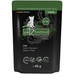 catz finefood Nassfutter Purrrr No.115 Ente, 85 g