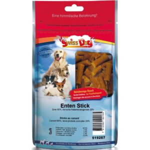 SwissDog Leckerli Enten Stick, 600 g