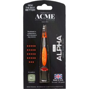ACME Hochfrequenzpfeife Alpha 210.5, Schwarz/Orange