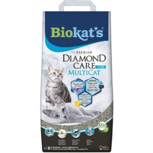 Biokat’s Katzenstreu Diamond Care Multicat Fresh, 8 l