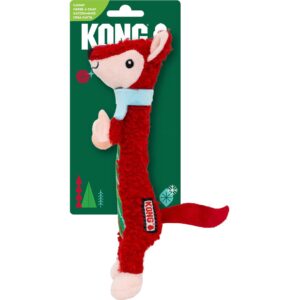 Kong Katzen-Spielzeug Holiday Cat Luvs Fuchs Rot 22 x 9 x 9 cm
