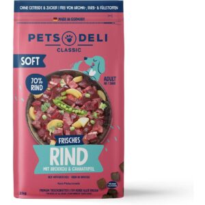 Pets Deli Soft Rind, Brokkoli, Granatapfel, 2 kg