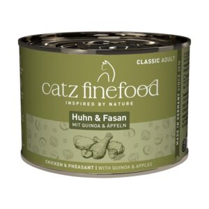catz finefood Nassfutter No.15 Huhn & Fasan, 6 x 200 g