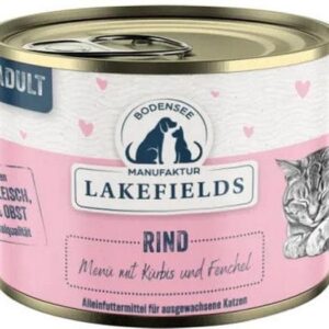 Lakefields Dosenfleisch-Menü Rind mit Kürbis und Fenchel 200 g